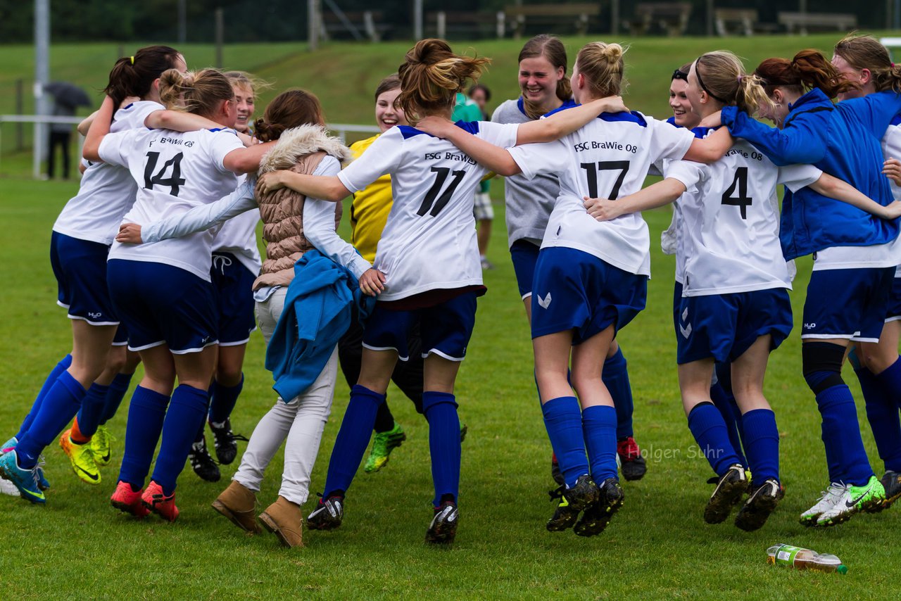 Bild 177 - C-Juniorinnen FSG BraWie 08 o.W - SV Bokhorst : Ergebnis: 4:2